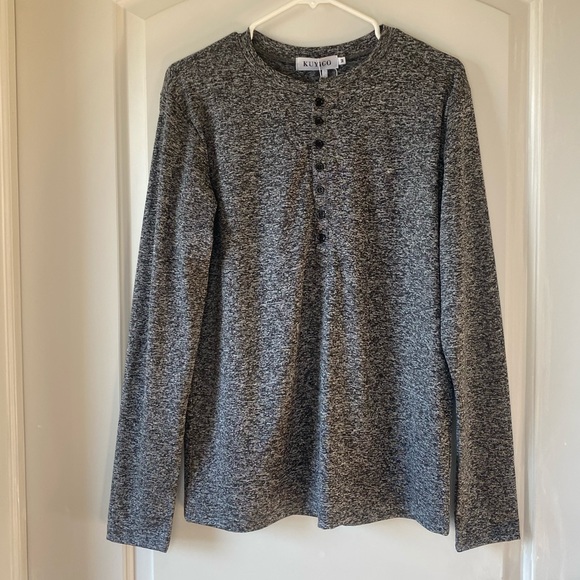 NWT Slim fit Henley Size Medium - Picture 6 of 10